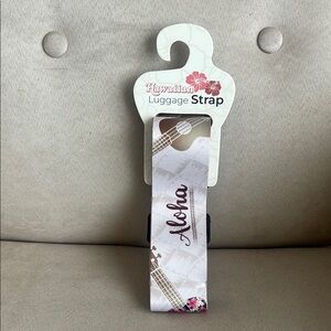 NWT Hawaiian Luggage Strap with Aloha Design